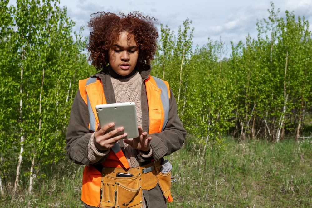 female farmer working on ways to boost the performance of the economic benefits of cassava